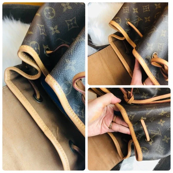 "SOLD"🎁Louis Vuitton Monogram Montsouris GM Backpack 🎈 - Picture 7 of 16